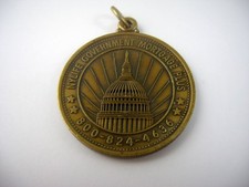 Vintage NYLIFE New York Life Medal US Capitol Government Mortgage Plus Token Fob picture