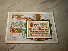 Vintage Birthday Greetings Postcard Posted picture