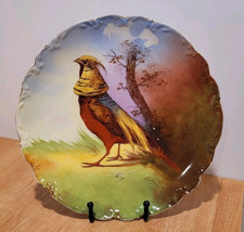LIMOGES France GOLDEN PHEASANT 10