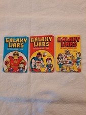 (3) 1980 Donruss Galaxy Wars Tattoo Packs picture