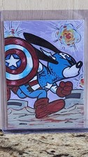 Masterpiece Cards 2026 Oswald x Steamboat Willie/Oswald Sketch 1/1 Cpt America picture