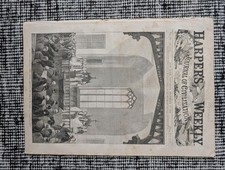 1859 Washington Irving Funeral at Tarrytown, Speaker Battle in Congress — Dec 17 picture