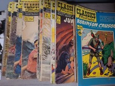 $5 Each Classics Illustrated Orig. 1940s-50s Gilberton Comics picture