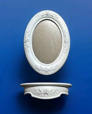 MATCHED SET 🌷 BURWOOD 🌸 Mirror & Shelf 🌸 SYROCO Wall Decor ROSES 1987 Rose picture