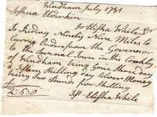 Express Rider Delivers Information For Gov. Trumbull During Revolutionary War picture