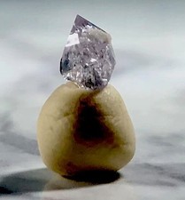 Untreated Purple Topaz Gemstone Rough Natural Crystal Ultra Rare Collectible picture