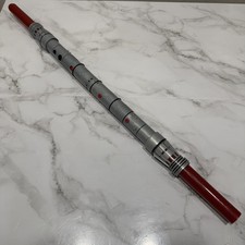 2011 Hasbro Star Wars Darth Maul Double Red Blade Light Saber #22401 See Picture picture