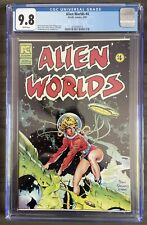 Alien Worlds #4 CGC 9.8 WP Dave Stevens cover  1983  FRESH FROM CGC picture