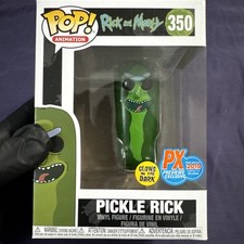 Funko Pop Vinyl: Rick and Morty - Pickle Rick (Glows in the Dark) - PX 25000 picture