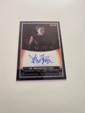 2024 Topps Chrome Dune Dr. Wellington Yueh Chang Chen Auto Black Wave /10 A-CC picture