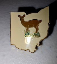 Collector's pin from Ohio with a deer and the word Gahanna picture