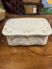 Vtg 1987 Franklin Mint Gone With The Wind Porcelain Jewelry Box with Theme Music picture