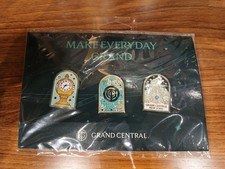 Brand New & Unopened Grand Central Terminal Lapel Historical Pins~3pk ~ RARE picture