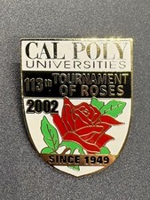 2002 Rose Parade Cal Poly Universities 113th Tournament Of Roses Pin Limited Ed picture