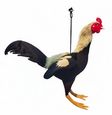 Realistic Silicone Rooster Figurine Handcrafted Lifelike Farm Decor (B1–B10) picture