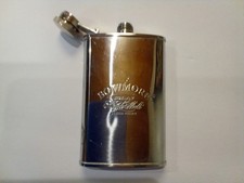 vintage Bowmore Islay 3 1/2 oz stainless steel flask picture