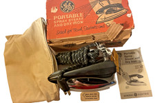 General Electric Portable Spray Steam & Dry Iron With Box & Manual For Travel picture