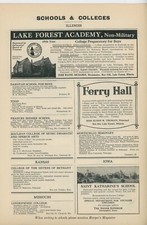 1926 Augusta Military Academy Vintage School Ad Fort Defiance Virginia Prep Boys picture