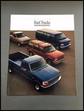 1992 Ford Trucks Ranger F-150 Van Explorer Vintage Sales Brochure Catalog picture