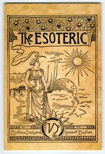 The Esoteric Art Print by Esoteric Publishing Company Boston 4x6 picture