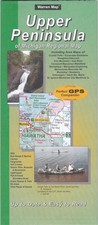 Upper Peninsula Paper Folding Map Michigan picture