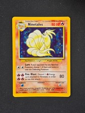 Ninetales #12 Base Set Excellent picture