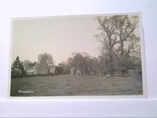 Postcard Whaddon / England, panoramic view, real photographer. picture