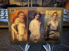 2025 Topps Star Wars Galaxy Through The Ages Padmé Leia Rey #100 picture