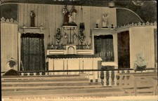 Montmagny Ville Quebec Normandie Church Interior c1910 Vintage Postcard picture