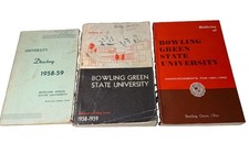 Vintage Bowling Green State University Course Catalogs & Directory 1958/1961 picture