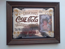 Vintage Coca Cola The Most Refreshing Drink in the World Sign picture