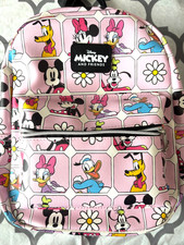 Official Disney Backpack Purse, Light Pink, Disney and Friends picture