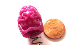 Vtg Gumball Charm Cracker Jack 60's HK IMPERIAL MONSTER POPPER Vending prize toy picture