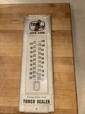 VTG TOMCO Genetic Seeds Wall Thermometer NOS 14