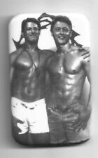 1992 CLINTON GORE pin Shirtless Buff GAY Club Promotion pinback picture