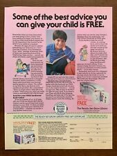 1984 Weekly Reader Books Vintage Print Ad/Poster Retro 80s Kids Pop Art Décor  picture