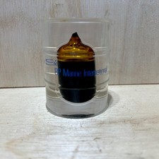 Vintage BP Marine International Acrylic Oil Drop Paperweight Barrel w/ orig. box picture