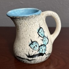Vintage LOMA OF ARIZONA Southwestern Art Pottery Turquoise Prickly Pear Decor picture