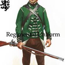 American Loyalist Revolution Infantry Man British Uniform Green Wool Jacket Sale picture