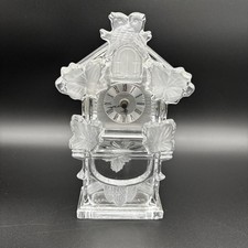 Vintage Shannon Crystal Legends 24% lead Pendulum Clock By Godinger picture