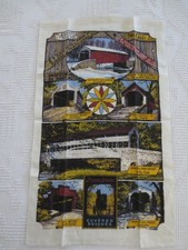 NEW KayDee PENNSYLVANIA COVERED BRIDGES Cotton TOWEL -  16