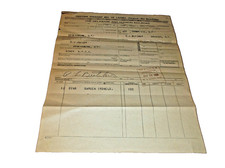 MAY 1959 DELAWARE & HUDSON D&H CAMBRIDGE NEW YORK FREIGHT BILL A picture