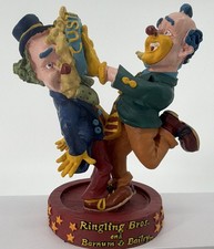 Vintage 1997 Ringling Bros Barnum & Bailey Clown Custard Pie Fight Resin picture