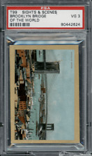 1911-12 T99 Brooklyn Bridge Pan Handle Scrap Sights and Scenes PSA 3 picture
