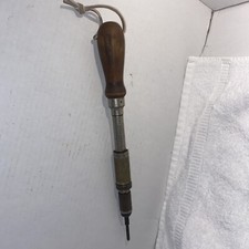 VINTAGE MILLERS FALLS No.61A RATCHETING SCREWDRIVER W/1 BIT USA picture
