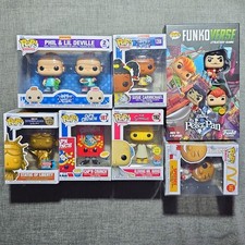 Lot Of 7 Funko Pop + Funkoverse Mixed Random Vinyl Figure Lot Toys NEW picture