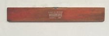 RUSSELL, IOWA VTG 12” functioning ruler/leveli “Always on the Level WOODMANS” picture