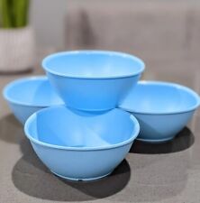 Tupperware Large Legacy Pinch Bowl 3 cup Baby  Blue Color New               picture