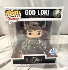 Funko Pop Deluxe God Loki #1326 Marvel Loki Season 2 Funko Exclusive picture