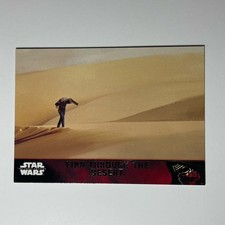 2015 Topps Star Wars The Force Awakens Finn Through the Desert Card #87 picture